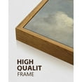 thumbnail image 5 of Drsoum Large 24x36in3pcs Natural Framed Vintage Retro Sky Cloud Nature Classic Paints Rustic Farmhouse Landscape Wall Art Living Room Bathroom Living Room Decor, 5 of 7