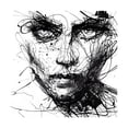 thumbnail image 2 of Art.com In Trouble, She Will Premium Giclee Print by Agnes Cecile, 16" x 16", 2 of 4