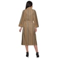 thumbnail image 3 of Moomaya Printed Long Robe With Pockets Cotton Bride Getting Ready Dress, 3 of 6