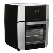 West Bend XL Digital Air Fryer Oven with 10 Presets and 6 Functions, 12.6 Qt Capacity, in Black (AFWB12BK13)