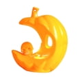 thumbnail image 4 of Halloween Pumpkin Light, Electronic Candle Lantern, Decorative Skull Candlestick Orange, 4 of 9