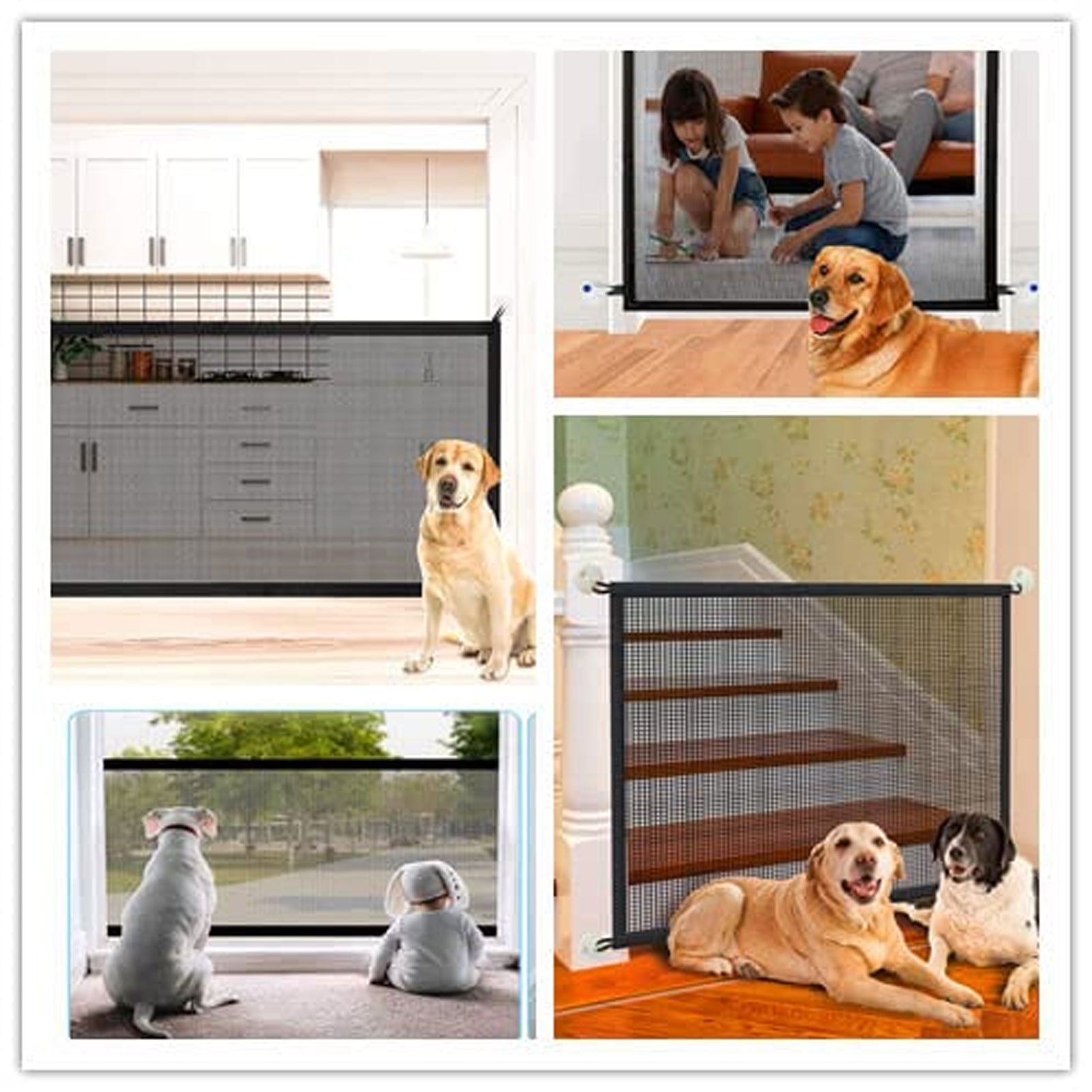 Dog gate enclosure hot sale