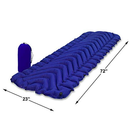 Lightweight V-Chamber Sleeping Pad for Compact Camping,