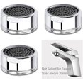 thumbnail image 2 of 3 Pack Tap Aerator M20 Water Saver Tap Filter Nozzle Faucet Aerator Replacement Parts (20mm Male Thread), 2 of 5