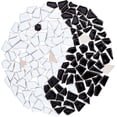 thumbnail image 1 of 140 piezas de mosaicos de cerámica de forma irregular, piezas de mosaico de cerámica, chips, 1 of 6