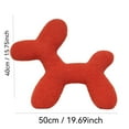 thumbnail image 3 of BKER Cartoon Soft Back Dog Pillow Soft And Comfortable In 4 Colors Unique Appearance Enhancing Home Experience., 3 of 4