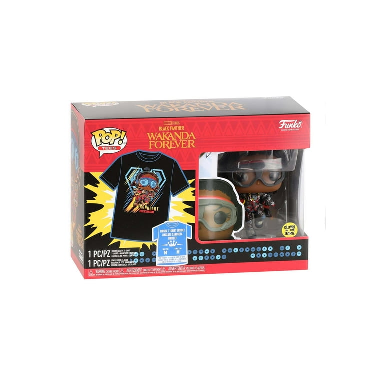 Funko Tee: Marvel Black Panther Wakanda Forever Ironheart T