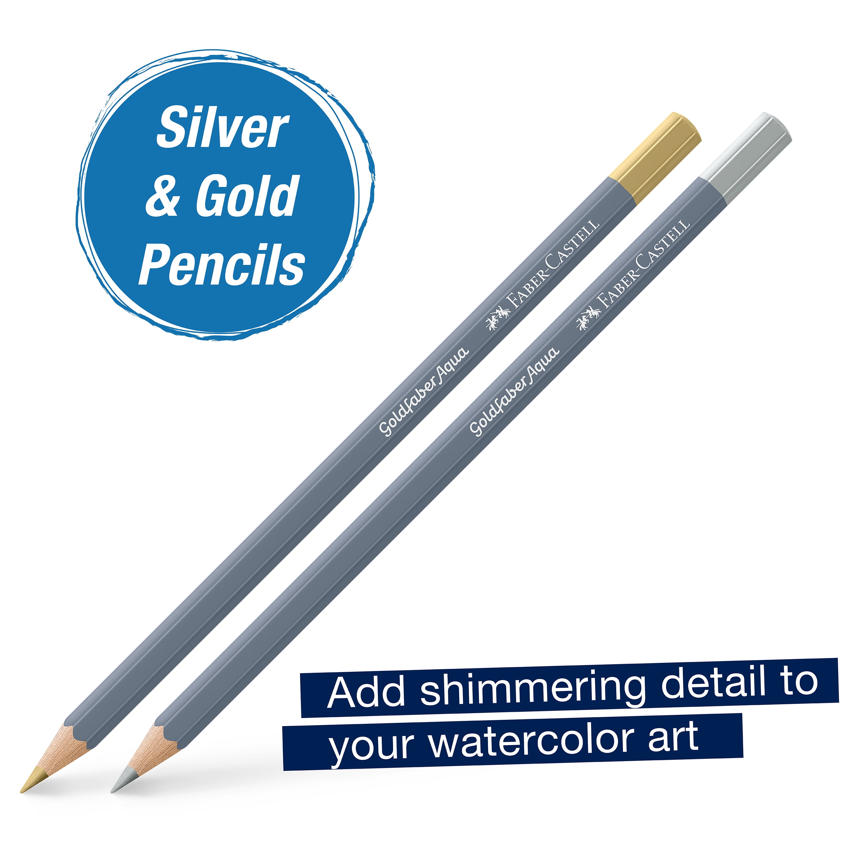 Faber-Castell Art on the Go Watercolor Pencils - 10 Pencils for Beginners (Adults) Unisex