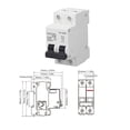 thumbnail image 4 of High quality DZ47Z-63 DC circuit breaker DC 10..., 4 of 5
