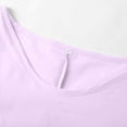 thumbnail image 6 of Wdgfv Women's Summer Tiered Layered Linen Maxi Dress Flowy Casual Loose Cotton Short Sleeve Wedding Long Dress Purple XXXXL, 6 of 7