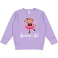 thumbnail image 2 of Inktastic Grammie Girl Ballerina Monkey Toddler Sweatshirt, 2 of 4
