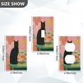 thumbnail image 2 of Light Switch Cover Switch Plate Outlet Cover Plug Cover for Electrical Duplex Outlets Black Cat and Goldfish Bowl, 2 of 6
