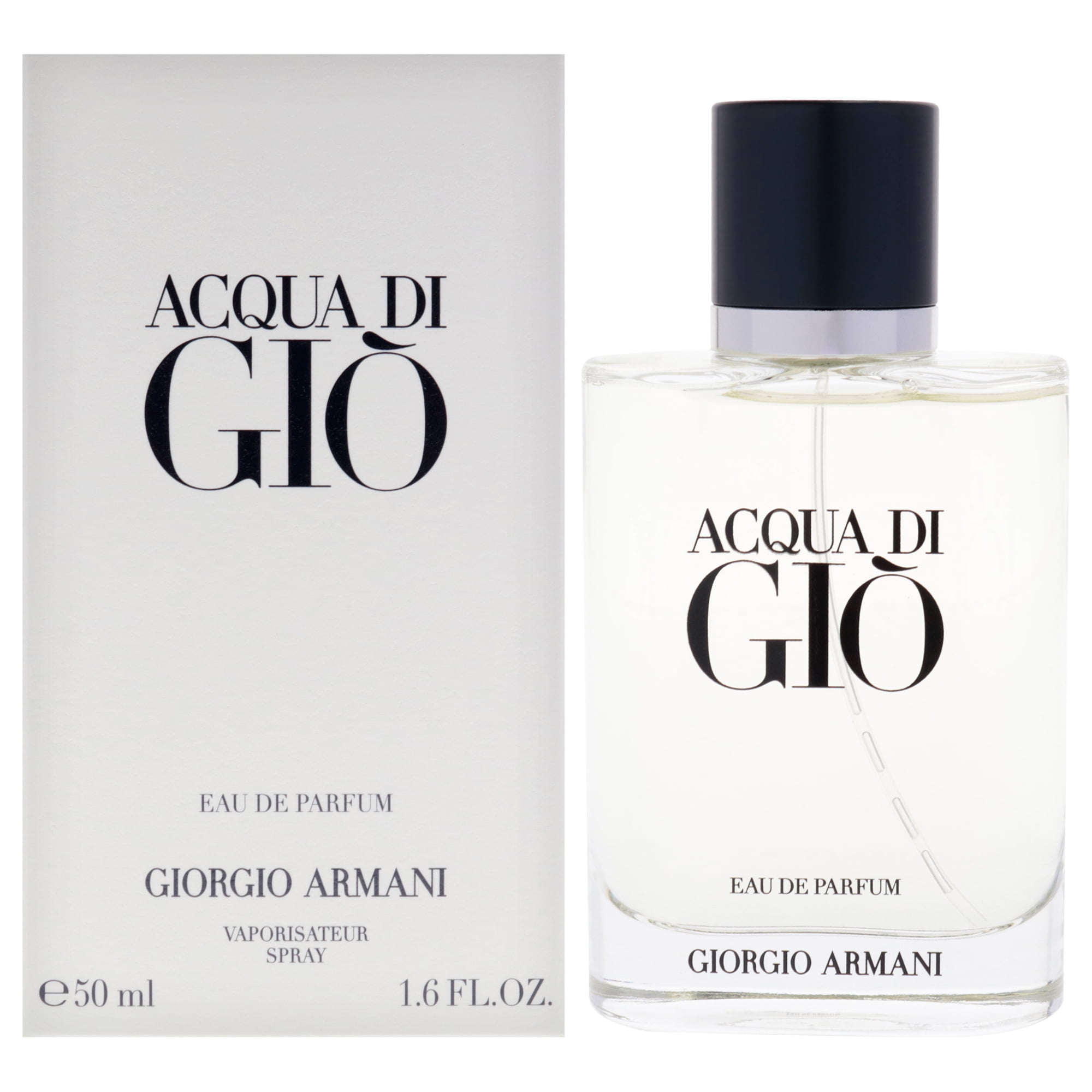 Armani Acqua Di Gio Pour Homme 3.4 Oz EDT Spray for Men, 100 ML