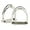 Silver, variant on Aluminium Stirrups, Silver, 4.5"