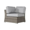 thumbnail image 5 of CoSoTower Fully Assembled 66" Outdoor Wicker Loveseat with Cushions, 5 of 7