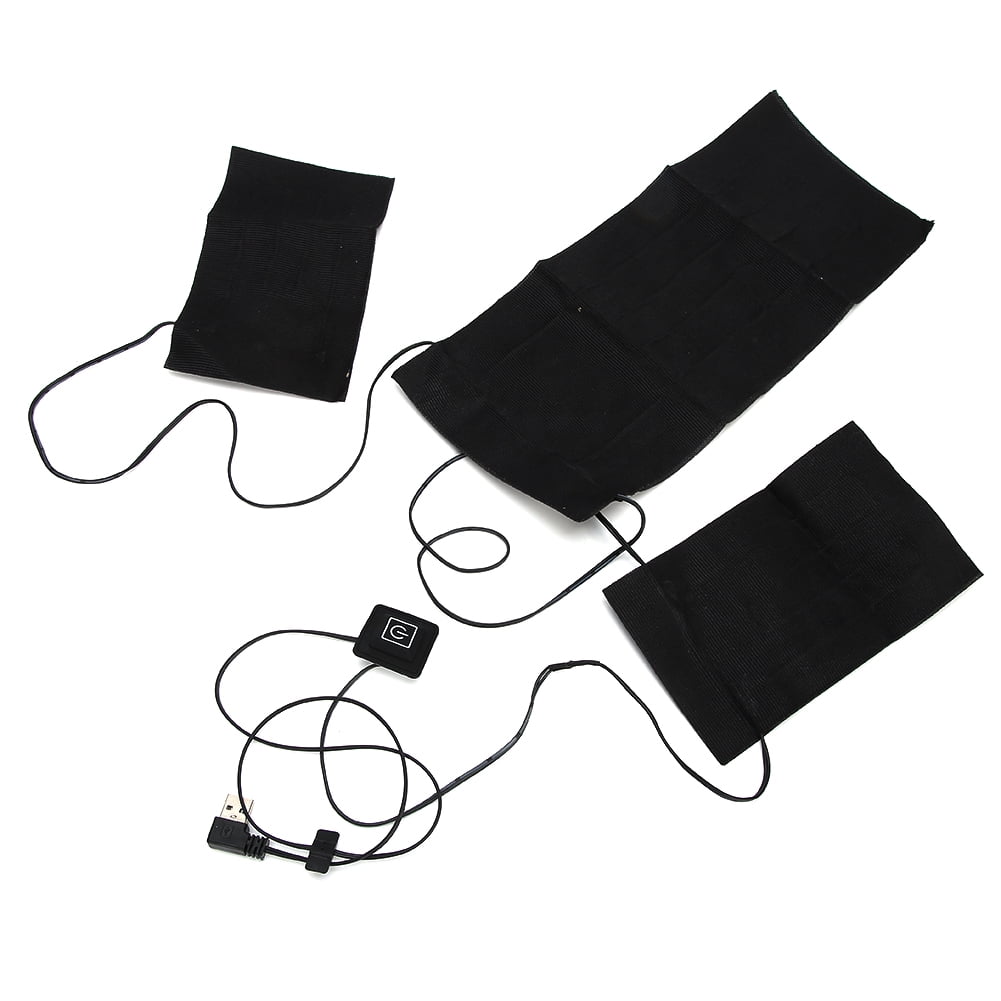 Ccdes Intelligent Adjustable Electric Heating Cloth Waterproof Heating Pad for Clothes Vest,Vest