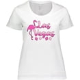 thumbnail image 3 of Inktastic Las Vegas Flamingo Silhouette in Pink Women's Plus Size T-Shirt, 3 of 5