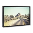 thumbnail image 4 of Road Trip Joshua Tree Park Black Framed Floater Canvas Wall Art, design by Joseph S Giacalone, 4 of 10