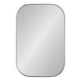 thumbnail image 2 of Kate and Laurel Rollo Decorative Framed Wall Mirror, Bronze 20x30, 2 of 9