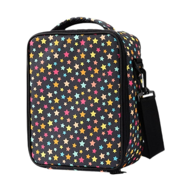 Lonchera térmica, contenedor de alimentos, bolsa aislante, organizador, bolsa reutilizable, térmica Estrella de cinco puntas