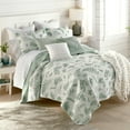 thumbnail image 6 of Donna Sharp Botanical 2 PC Cotton Twin Quilt Set, 6 of 8