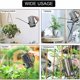 thumbnail image 5 of Regadera de 1 litro, regadera cilíndrica transparente con herramienta de pico largo de acero inoxidable para regar plantas de jardín para plantas de interior y exterior, 5 of 5
