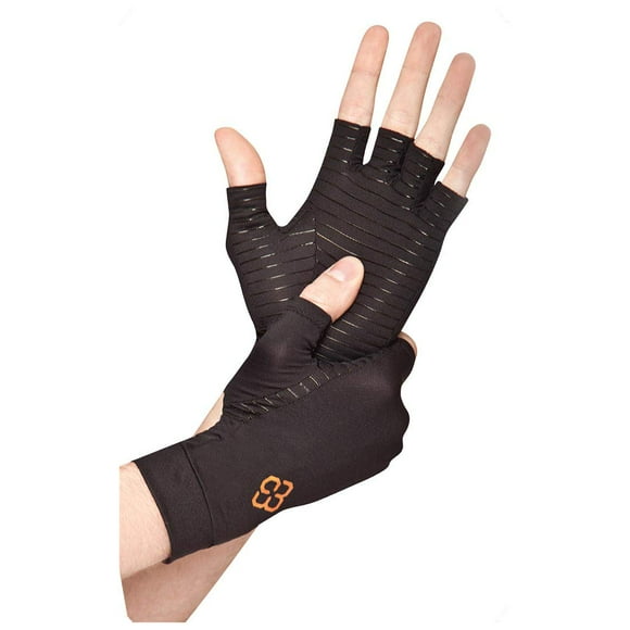 Copper88 Half Finger Gloves - Small