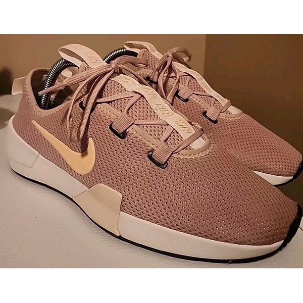 Ni - ke Ni - ke Women’s Size 8.5 Ashin Modern Running Shoes Particle Beige/Crimson
