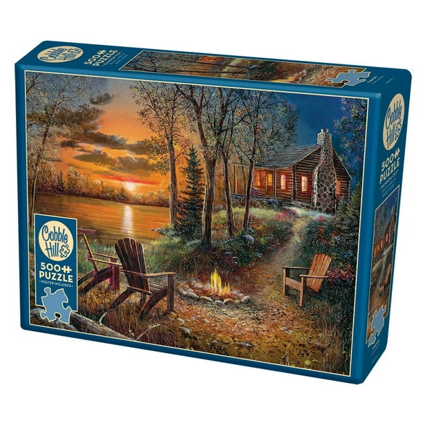 Fireside 500 Piece Jigsaw Puzzle Cobble Hill