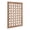 Natural, variant on Kate and Laurel Latonia Coastal Wall Art Plaque, 24 x 32, White, Repeating Pattern Wooden Art Plaque with Light Distressing