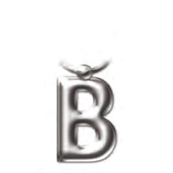 That Company Called If 2202 Solid Metal Initial Keyring - B