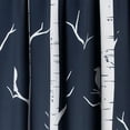 thumbnail image 3 of Lush Decor Bird On The Tree Window Panels Light Filtering - Navy - 84 x 52, 3 of 11