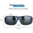 thumbnail image 2 of 120-2000nm Protection Safety Glasses Laser Safety Glasses，Violet/Blue/Red Laser Protection, 2 of 5