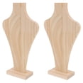 thumbnail image 1 of Necklace Display Stand, Jewelry Display Rack Light Weight Wooden Convenient 2pcs  For Professional Display L, 1 of 8