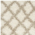 thumbnail image 6 of SAFAVIEH Layla Geometric Plush Shag Area Rug, Ivory/Beige, 3' x 5', 6 of 7