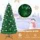 thumbnail image 5 of Árbol de Navidad Artificial Costway 180cm Con luces de estrella Blancas Cálidas, 5 of 9