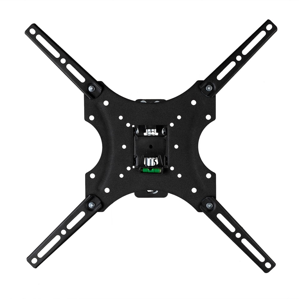 Adjustable Wall Mount TV Bracket, 26-55" Rotatable TV Stand with Spirit Level Black