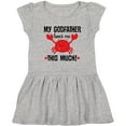 thumbnail image 3 of Inktastic Godson My Godfather Loves Me Girls Toddler Dress, 3 of 5