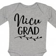 thumbnail image 4 of Inktastic Nicu Graduate Baby Boys or Girls Long Sleeve Baby Bodysuit, 4 of 5