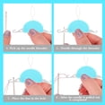 thumbnail image 2 of 3 in 1 Needle Threader Crafting Sewing Tool Embroidery Manual Quilting Plastic 2 Pcs, 2 of 6