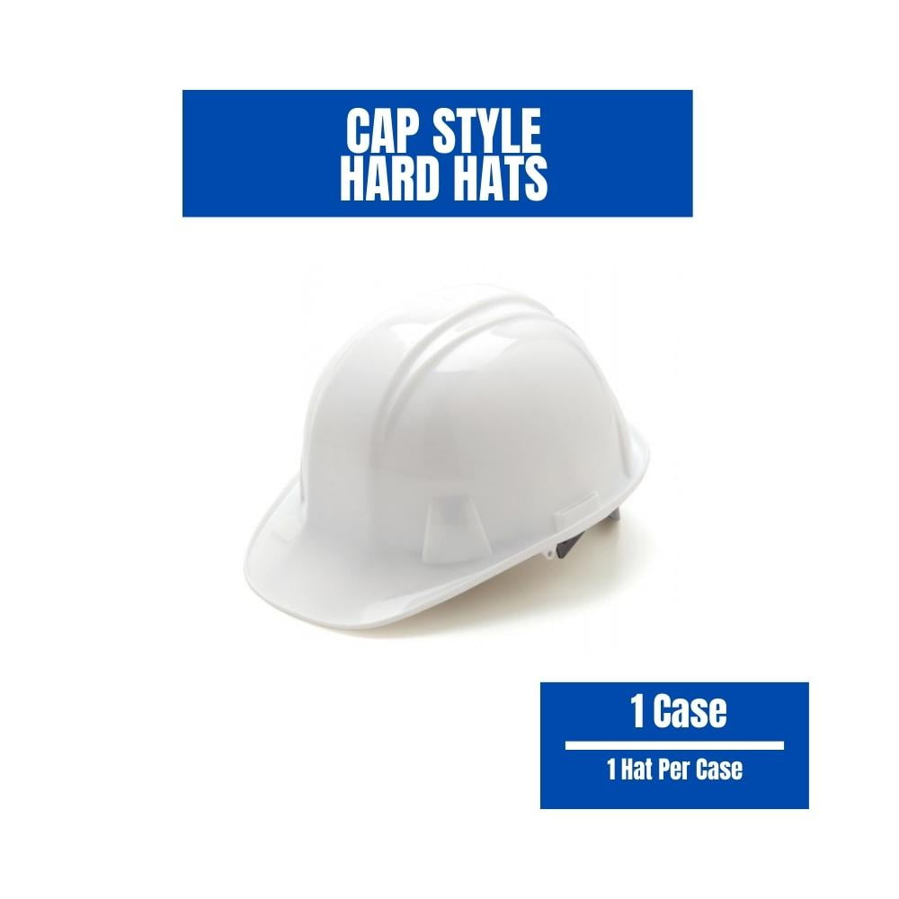 SSBM HDPE Hard Hat, ANSI Type 1 Class E - 4 Point Ratchet Headband, Choose Your Color & Pack