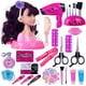 thumbnail image 2 of Bust Doll Hairdressing Toy Simulation Model Braided Hairdressing Makeup Play House Girl Toy Toys for Children heqiyong toy, 2 of 2