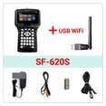 thumbnail image 2 of SF 620S Handheld DVB-S2 Satellite Finder Meter With 4.3 Inch LCD Support Spectrum Analyzer CS PowerVu CCTV Camera ,Easy to Use, 2 of 5