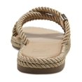 thumbnail image 3 of INC Womens Mayleef Rope Cushioned Footbed Slide Sandals, 3 of 3
