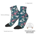 thumbnail image 6 of Pofeuu Lilies Flowers Print 30cm Socks, Adult Running Hiking Socks for Youth and Adult, 6 of 7