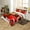 Red, variant on YST Christmas Corgi Queen Bedding Set,Xmas Decor Gifts Cute Dog Duvet Cover for Kids Boys Girls,Winter Snow Rustic Cabin Bed Set Christmas Corgi Decorations Duvet Cover 3Pcs