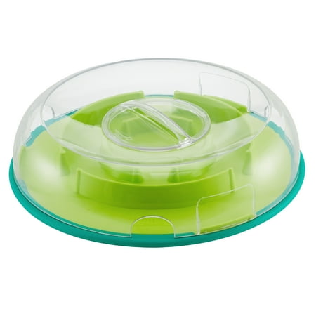 Outward Hound by Nina Ottosson Wobble Bowl Slow Feeder Dog Puzzle, Level 1 Beginner, Multicolored
