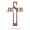 Rust, variant on Jesus Cross Wall Art - Inspirational Metal Sign for Home Decor (Rust)