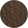 thumbnail image 4 of Dalyn Dover Area Rug DV10 Dv10 Mocha Swirls Waves 9' x 12' Oval, 4 of 5