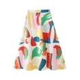 thumbnail image 3 of HH TRAF Vestido midi de verano para mujer, con falda de bloques de color a la moda, sexy, elegante, con cremallera en la espalda y largo hasta los tobillos, estilo playero, 3 of 5